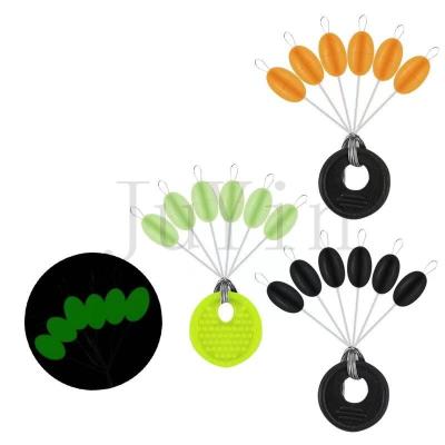 China High Strength JuYin Fishing Props Dawu Silicone Space Bean Wild Fishing Competitive High Elastic Space Beans Bulk Space Luminous Beans for sale