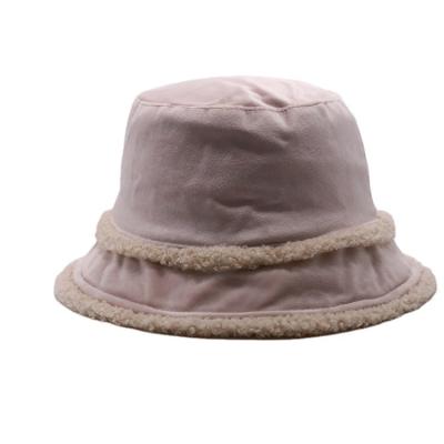 China Wholesale Character Winter Terry Custom Pink Little Girl Fur Women Hats Winter Double Brim For Ladies for sale