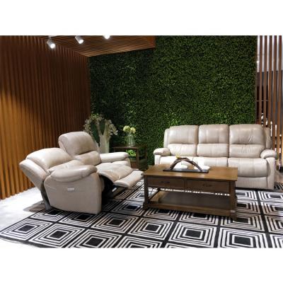 China Modern Living Room Leather Sofa Recliner Sofa 123 Sofa Set for sale