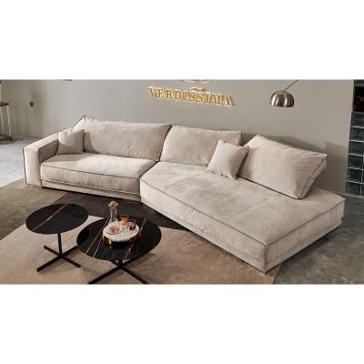 China Other suede sofa with armrests couch sofa lounge sofa sets. for sale