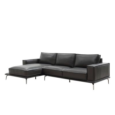 China L Shaped Top (Height) Adjustable Living Room Sofa Furniture Leather Sectional Set for sale