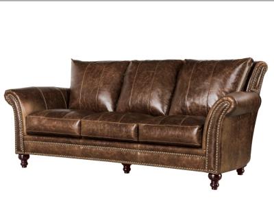 China Modular Leather Sofa Hot Sale Italian Leather Sofa Replica Leather Brown Sofa for sale