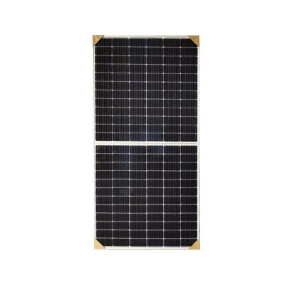 China High efficienty 460W 455W 450W Double 9BB 144half 166mmx166mm Bifacial Glass Cell Solar Panels for sale