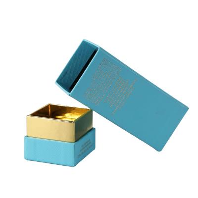 China Recycled Materials Personalized Small Packaging Paper Gift Boxes Custom Skin Care Hot Sale Printed Cardboard Folding Box Luxury Gift And Craft Folders for sale