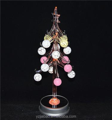 China Christmas Decoration or Gift Lead Glass Christmas Tree Hanging Glass Ball for Christmas Decoration for sale