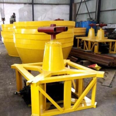 China Gold Grinding Long Working Life Gold Wet Pan Mill Gold Ore Milling Machine 1200b Wet Pan Mill for sale