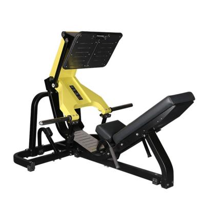 China 45 Degree Flat Leg Press Strength Fitness Machine Commercial Use Gym Equipment Loaded for sale