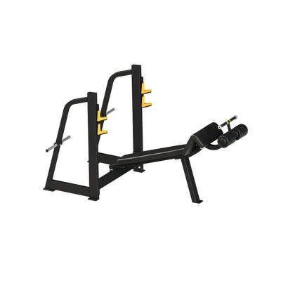 China Professional Commercial Gym Weight Plate Loaded Weightlifting Machine Drop Chest Press Bench For Sale for sale