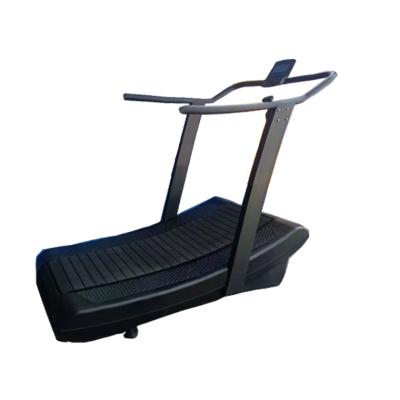 China Commercial Hot Sale Curved Treadmill Machine Unisex Weight Max High End Core Mechanical Set Running Body for sale