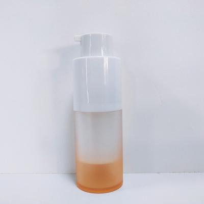 China Luxury Cosmetic Round Bottle 15ml 30ml Square Airless Lotion Bottle Airless Square Cosmetic Bottle 50ml for sale