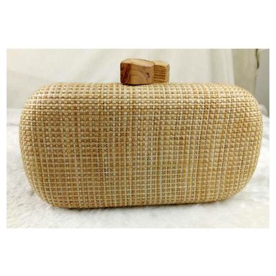 China Professional High Quality Manufacturer Straw Clutch Wedding Bags Luxury Equalizing Custom Name Evening Clutch Bags for sale