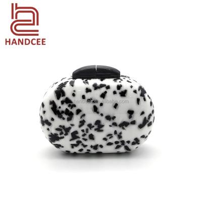 China WBC-B003 high quality custom made acrylic women pinch resin clutch bags luxury wedding party acrylic clutch bags for sale