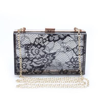 China 2019 Fashions Acrylic Evening Clutch Bag Nice Elegant Acrylic Name Clutch Bag for sale