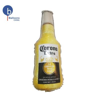 China Advertising toy/beer bottle party decoration [exhibited products not on sale] shaped balloons for party decoration promotion event for sale