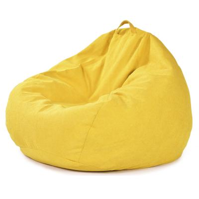 China Customized Convertible For Bedroom Rest Indoor Living Room Canvas Cover Comfortable Bean Bags Lazy Sofa for sale