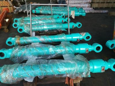 China telescopic hydraulic cylinder single acting cylinder piston rod cylinder as part of heavy equipment parts for sale