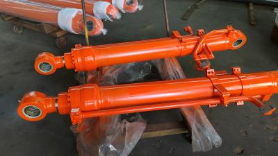 China Doosan  DH300-7 bucket  cylinder  with oil  pipe  Doosan spare parts hydraulic cylinder for sale