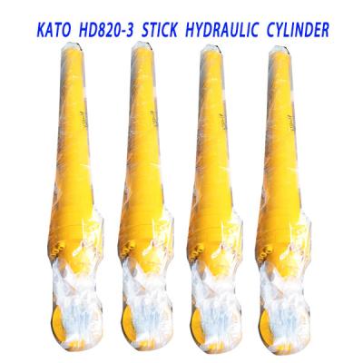 China HD820-3  arm hydraulic cylinder Kato excavator spare parts high quality double acting hydraulic cylinders for sale