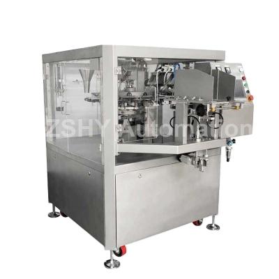 China Full Automatic Food Pouch Premade Bag Doypack Filling Weighing Packing Machine for sale