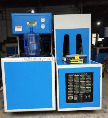 China Bottle Manual Operate 5 Gallon Bottle Blowing Machine With Mold for sale