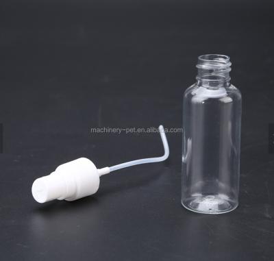 China PET Water Mist Spray Plastic Sprinkler Bottle In Stock 100ml 50ml for sale