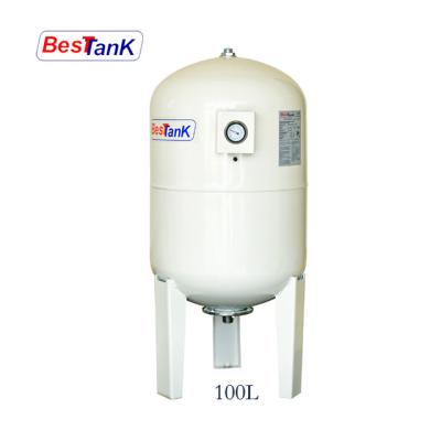 China Building Material Shops 100 Lt Vertical With Leg / Solar System Pressure Tank Expansion Tank Solar Tank for sale