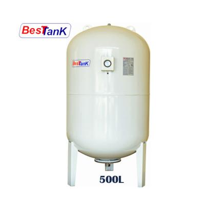 China Vertical Building Material Stores BESTANK 500 Lt With Leg / Solar System Pressure Tank Expansion Tank Solar Tank for sale