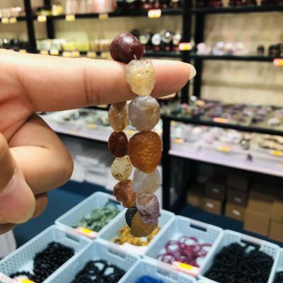 China China Wholesale High Clarity Natural Clear Quartz Crystal Gobi Agate Bracelet For Crystals Healing Stones for sale