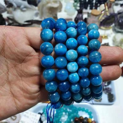 China China wholesale natural crystal apatite crystal bracelet for decoration for sale