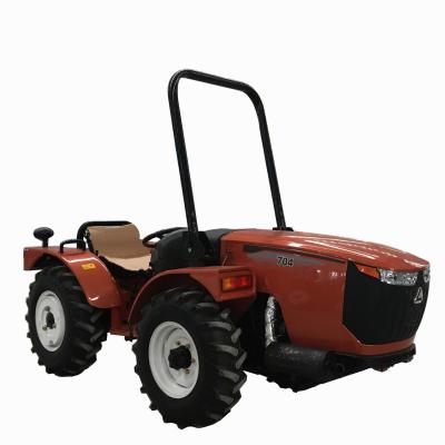 China China factory sale high quality cheap mid-size mountains hill garden farms 4wd articulated wheel tractor 60 hp for sale