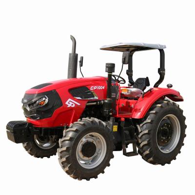 China Chinese Farms Agricultural Machinery 100 Hp Farm Tractor 4x4 Cheap Farming Prices With Loader For Sale Brazil for sale