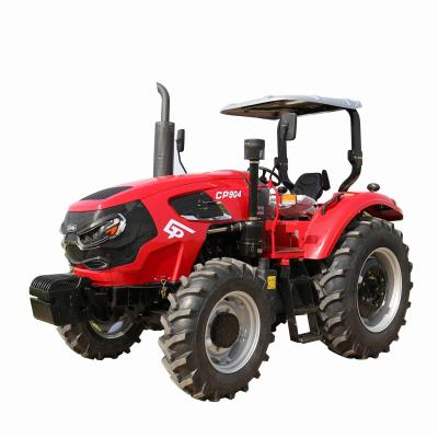 China Farms China Agricultural Machinery 90 Hp Farm Tractor 4x4 Cheap Farming Prices With Loader For Sale Morocco for sale