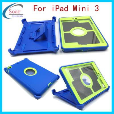 China Grease Shock Proof Kids Tablet Case Protection, Plastic Heavy Duty Tablet Cover, for ipad mini 3 child proof case for sale