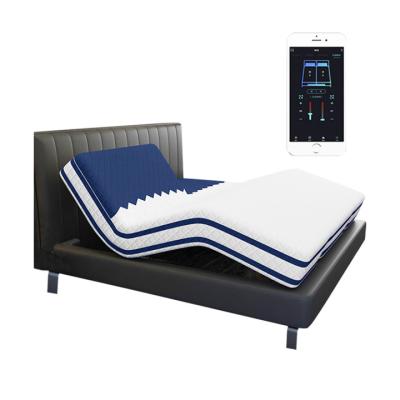 China (Size) adjustable multifunctional adjustable soft and hard electric smart bed for sale