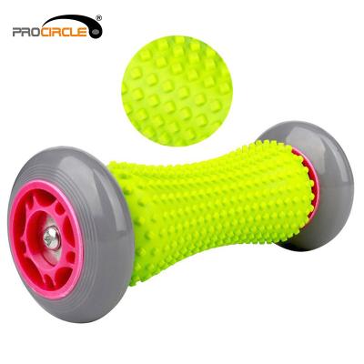 China 2021 Hot Selling Foot Ball Muscle Pain Spiky Foot Massager Roller for sale