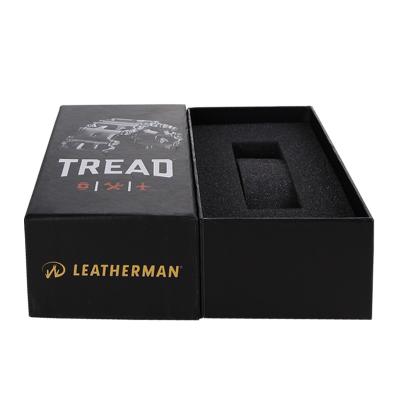 China Recyclable Luxury Rigid Cardboard Gift Packaging Boxes High Quality Customized Lid And Paper Box Bottom For Tread With EVA Insert for sale