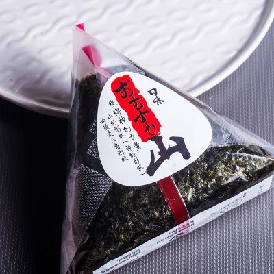 China Seaweed Triangle Onigiri Seaweed Japanese Style Sushi Dry Roasted Korean Style Kelp Wrapped Rice Bibimbap Rice Ball Lunch Sushi Material C for sale