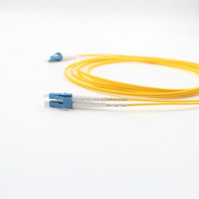 China LSZH LC/UPC to LC/UPC Duplex LSZH Wasp 2.0mm Connnctor Singlemode Patch-Cord for sale