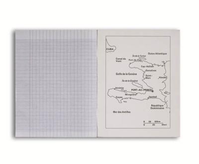 中国 Africa Map Designs Seyes Printing french wrinting line Exercise Book notebook for school 販売のため