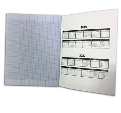 China Grid Square Line Custom Print Notebook For African Schools And Students With New Cover Design Cahier en venta