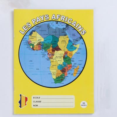 China Manuscript Classmate Exercise Book Cover CMYK Printed Offset Paper 3000pcs for sale