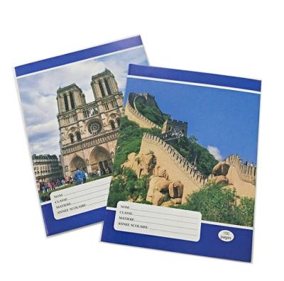 China 17*22cm Custom Classmate Exercise Book A3 A4 A5 Cover CMYK Printed Offset Paper for sale