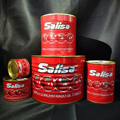 China Different Sizes 2200g Tomato Puree Tin TPT-800 Sour Salty Sweet Paste à venda