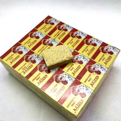 China Halal 4G 10G Chicken Bouillon Cube Powder Fried Dried Rectangular BC-10 for sale