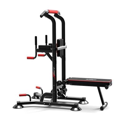 China Aingle Horizontal Bars Fitness Equipment Dumbbell Bench Durable Custom Indoor Pull Ups Bar Power Tower 2021 for sale