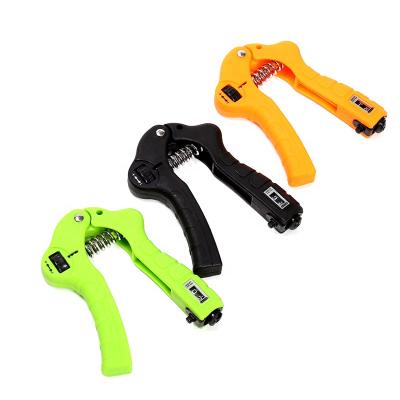 China New Custom Made Durable Multi-Color Optional Exercise Adjustable Grip Strength Count Portable Trainer for sale