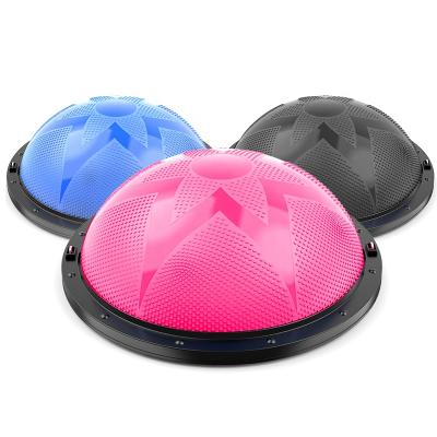 China Custom Home Fitness Pilates Ball Wave Speed ​​Yoga Balance Ball Anti-burst Burning Hemisphere Wholesale for sale