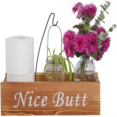 China Dropshipping CLASSIC Wholesale Factory Interesting Butt Bathroom Decor Box for sale