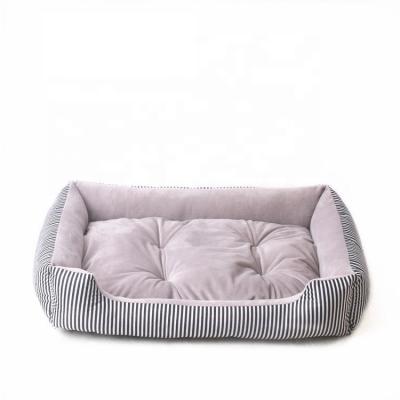 China New Arrival Living Room Autumn Winter Soft Pet Dog Bed Puppies Sofa PP Cotton Bed Sleeping Pet Beds and Accessories Indoor for sale