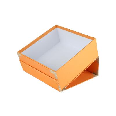 China Custom Viable Square Boxes Cardboard Jewelry Box Large Square Gift Box for sale